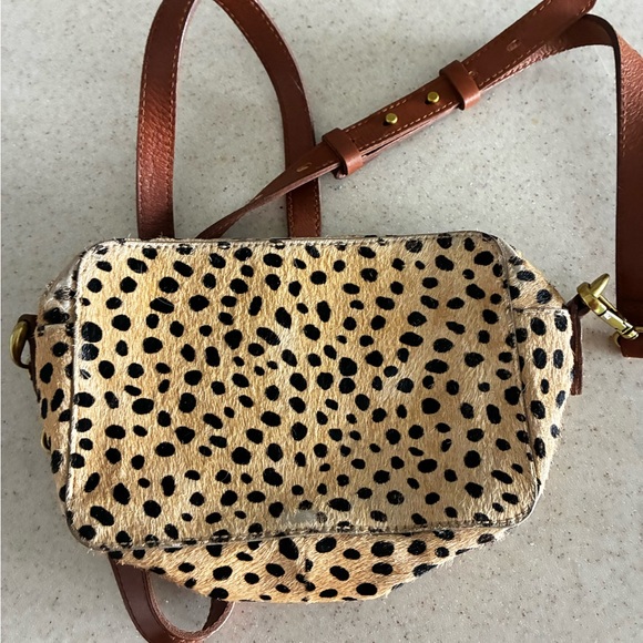 Madewell leopard Print Crossbody Bag - Picture 1 of 3